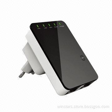 Multiple-functional Mini Router, 300Mbps Speed, 802.11b/g/n